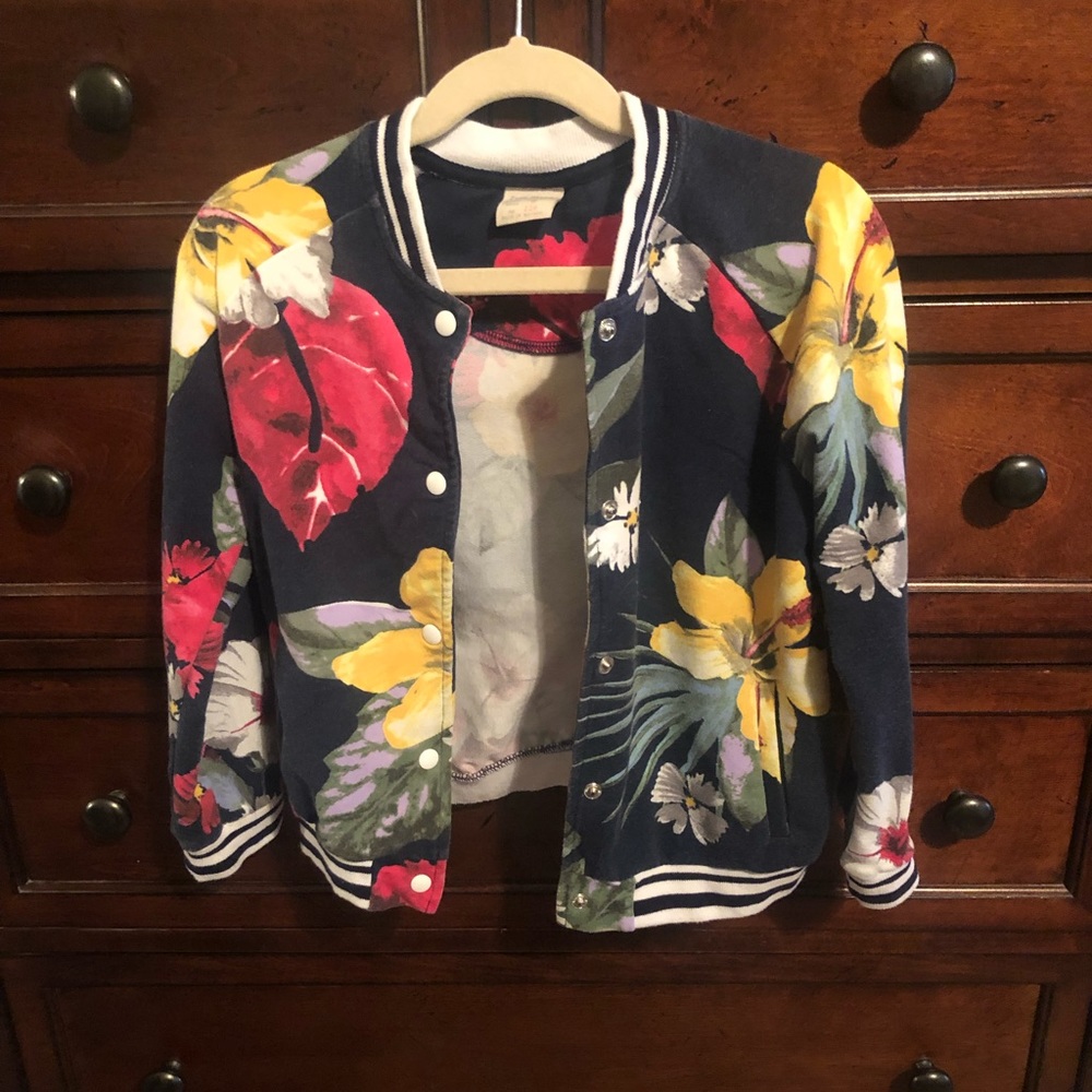 Zara size 6 tropical jacket